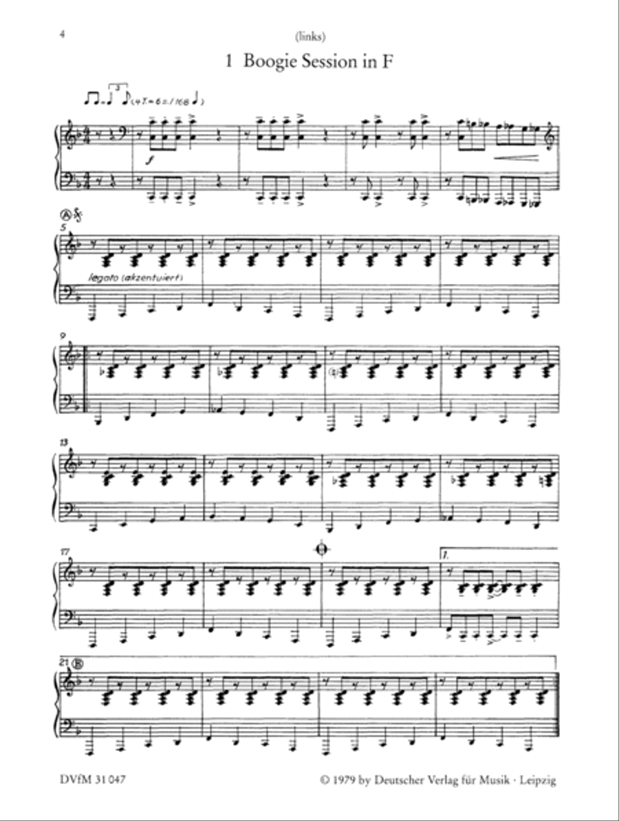 Jazz Parnassus Four-Handed Piano Duet scores gallery preview page 2