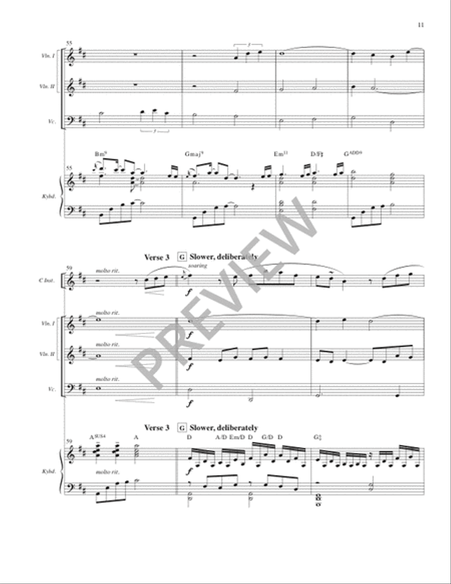 A Weary Couple - Full Score Cello scores gallery preview page 12