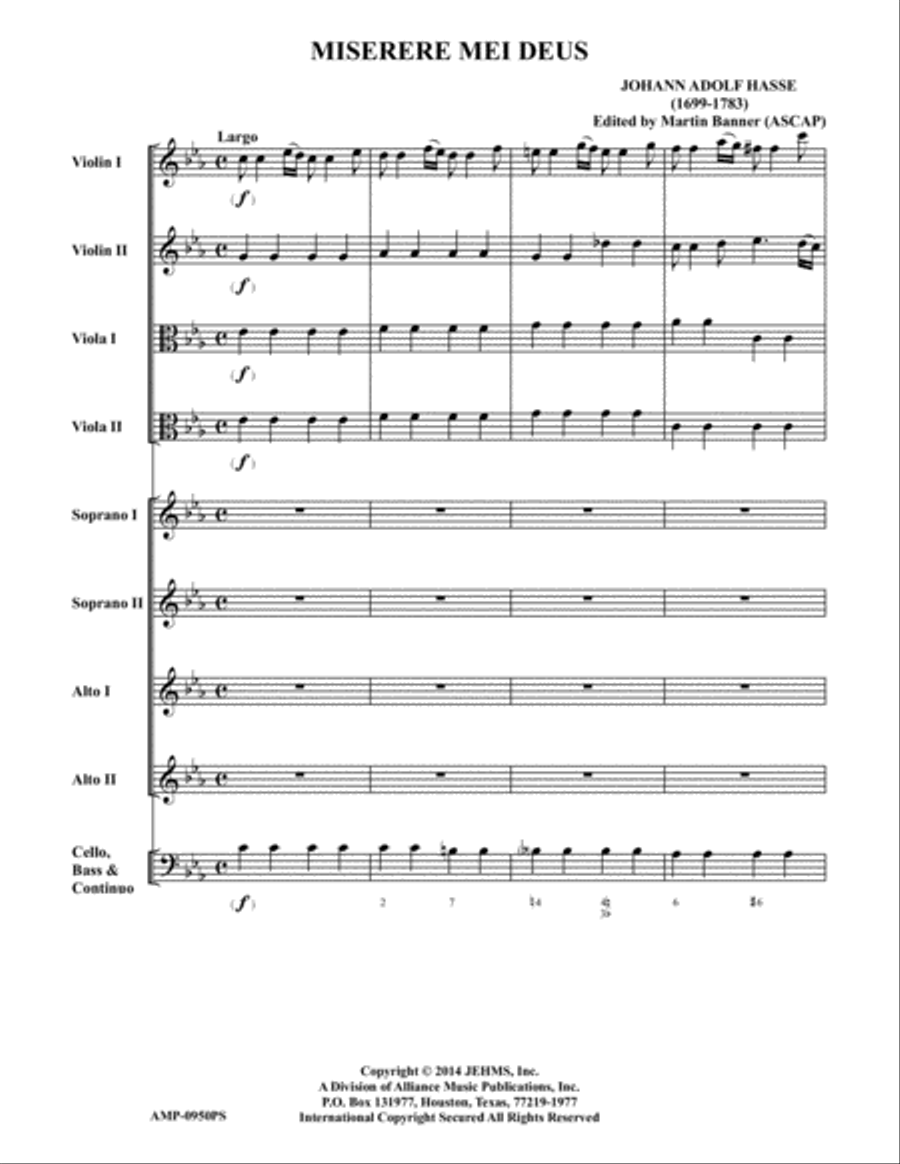 Miserere Mei Deus Miserere Mei Deus SSAA scores gallery preview page 3