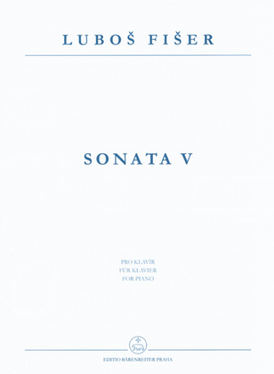 Book cover for Sonata V für Klavier