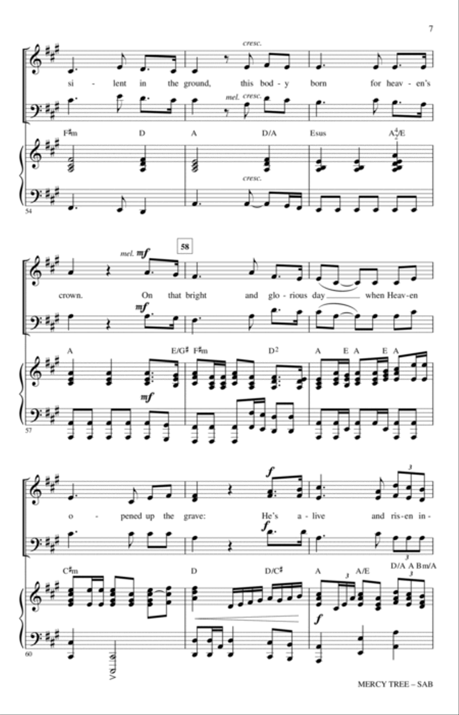 Mercy Tree Mercy Tree 3-Part scores gallery preview page 6