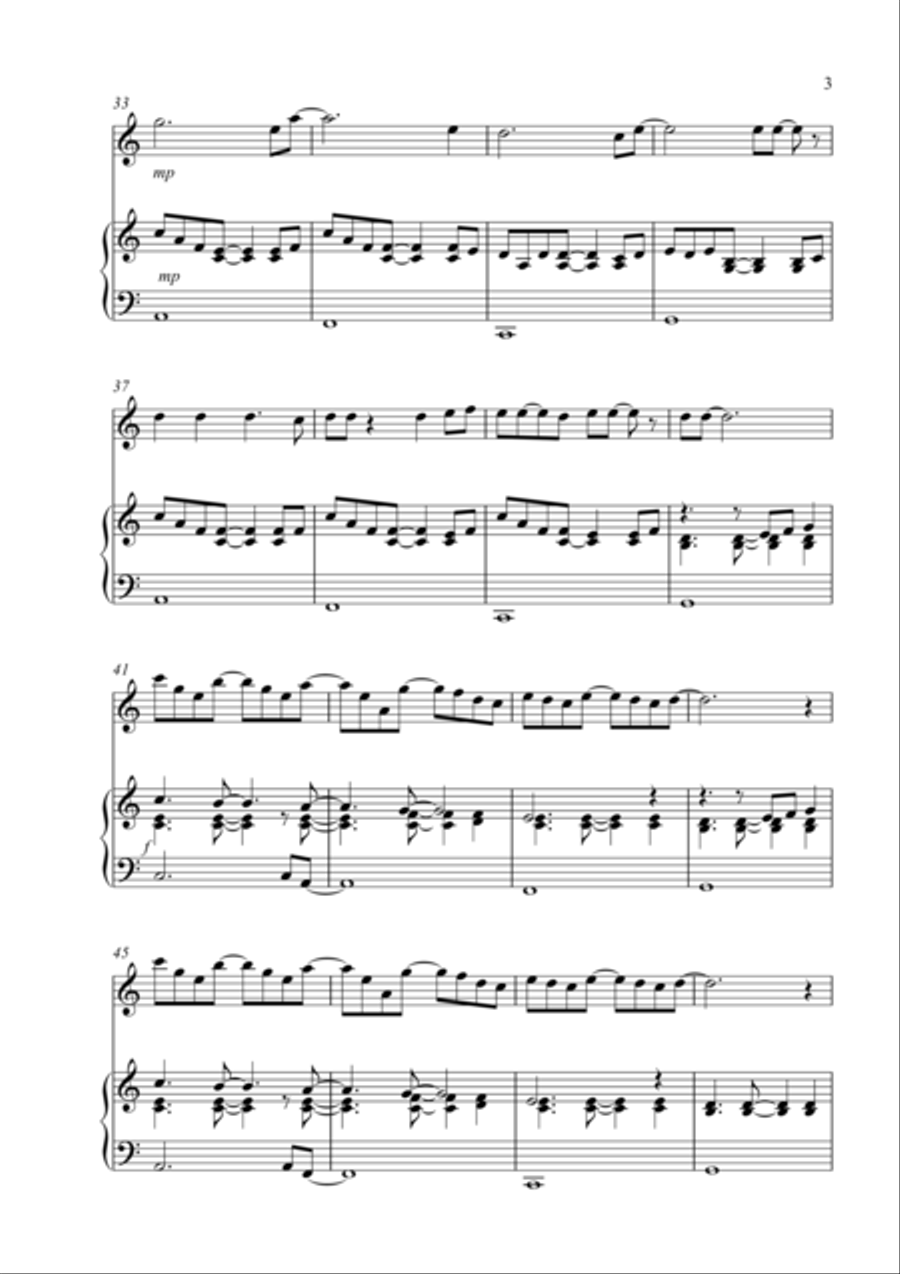 All Of Me Flute Solo scores gallery preview page 5
