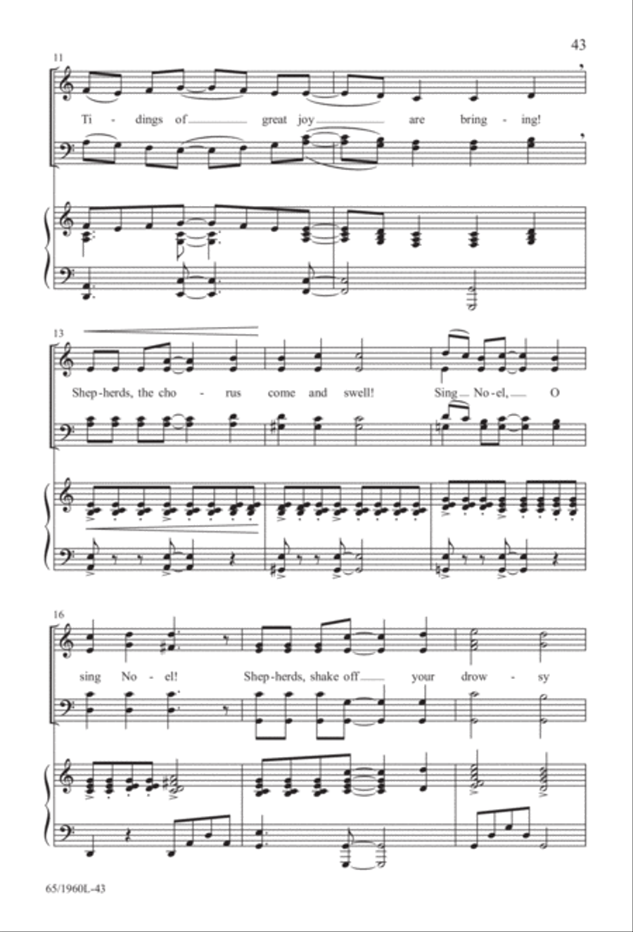 A New Birth...A New Beginning 4-Part scores gallery preview page 44