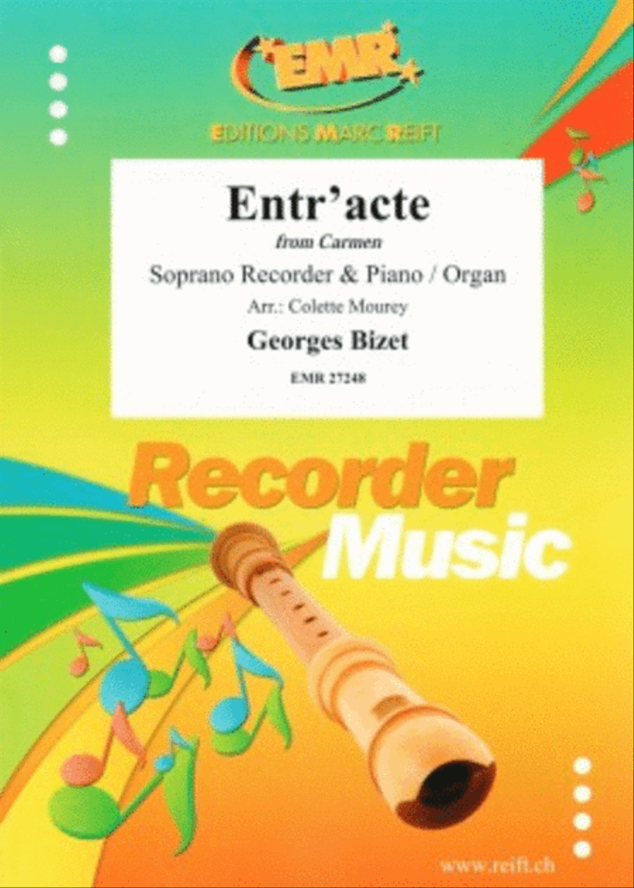 Entr'acte Soprano Recorder scores gallery preview page 1