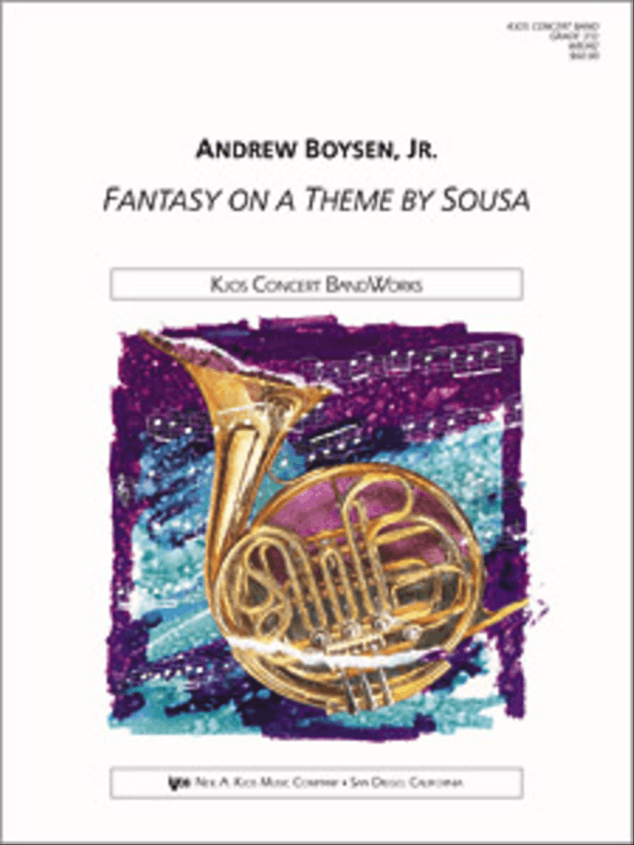 Fantasy on a Theme By Sousa Concert Band scores gallery preview page 1