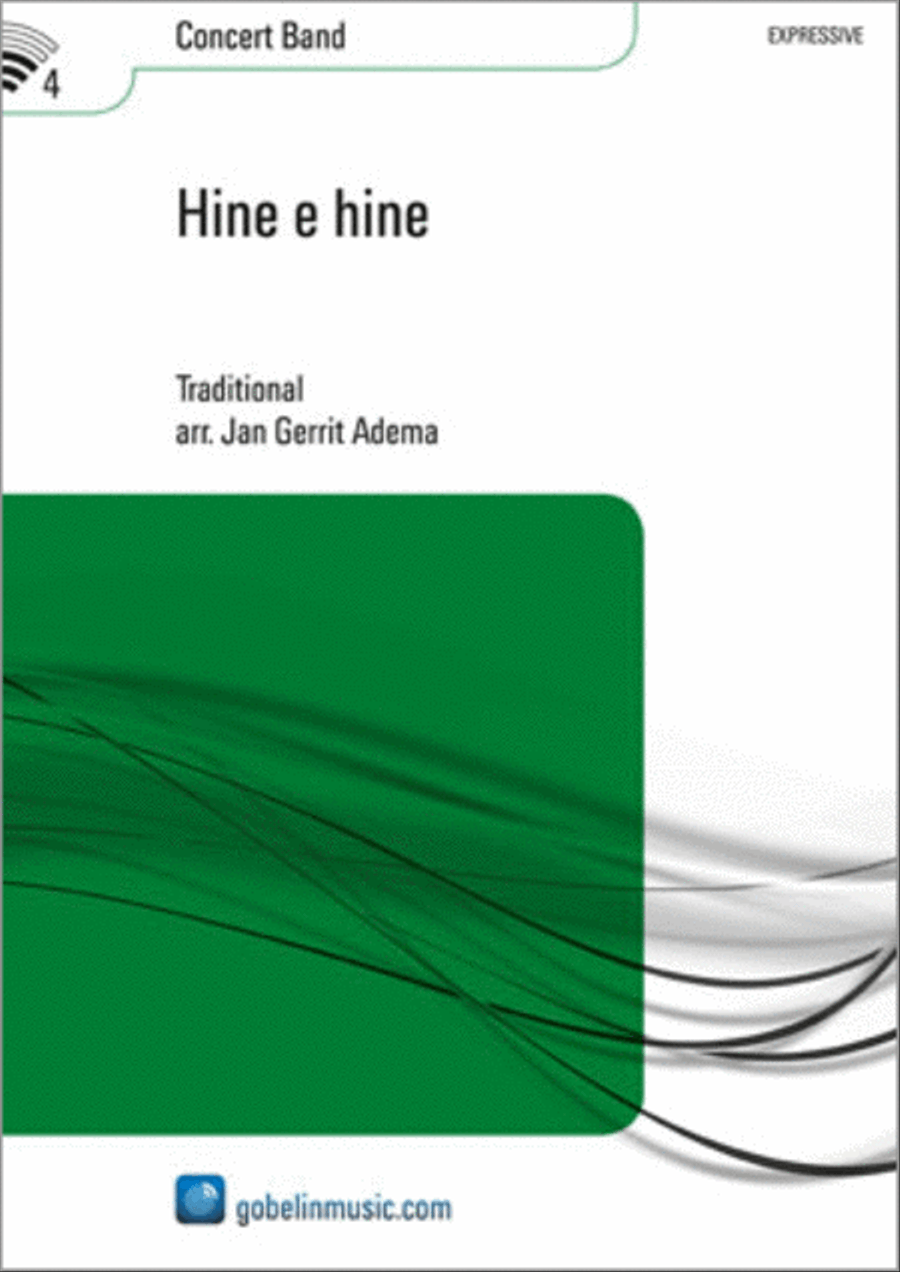 Hine e hine Concert Band scores gallery preview page 1