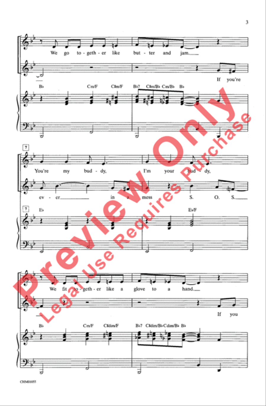 Best of Friends Best of Friends 3-Part scores gallery preview page 3