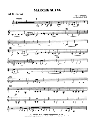 Marche Slave: 2nd B-flat Clarinet