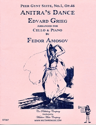 Book cover for Anitra's Dance from "Peer Gynt Suite" (Fedor Amosov)