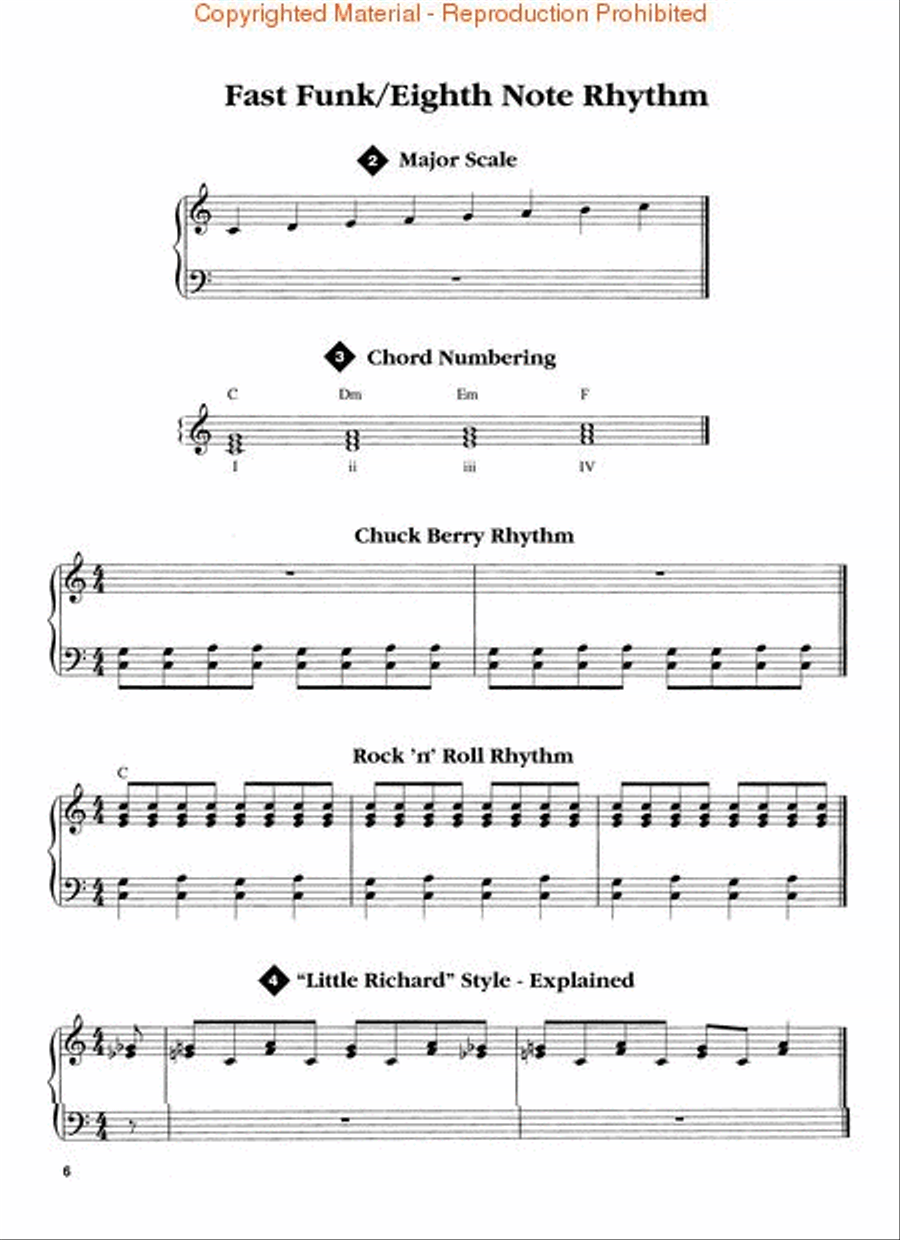 David Bennett Cohen Teaches Rock'n'Roll Piano Piano Method scores gallery preview page 2