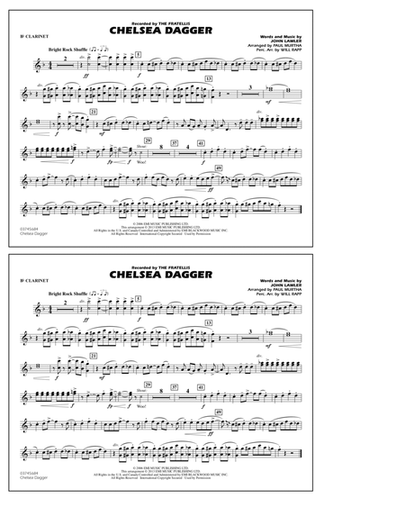 Chelsea Dagger - Bb Clarinet