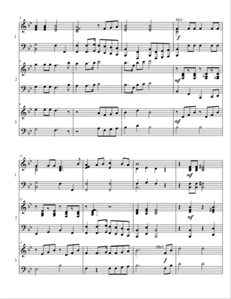 Power in the Blood Power in the Blood Piano Trio scores gallery preview page 2