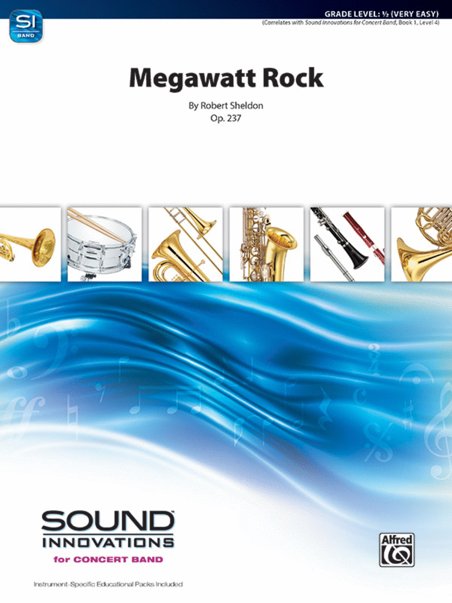 Megawatt Rock Concert Band scores gallery preview page 1