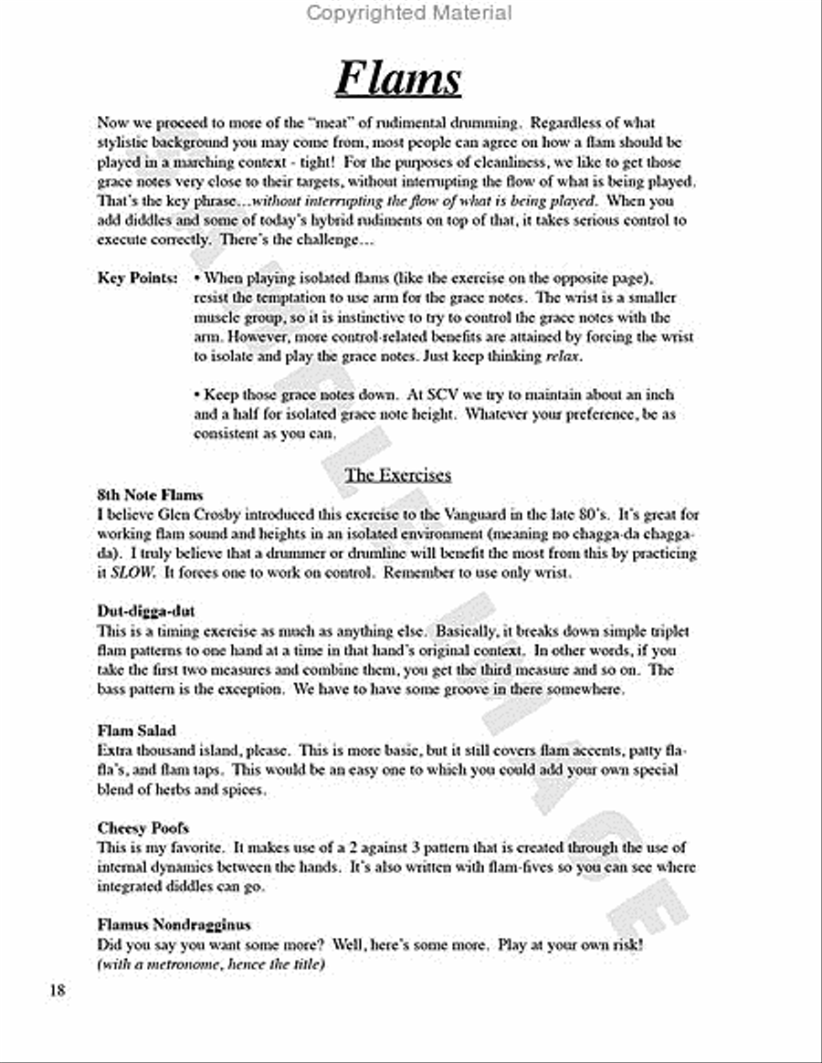 Fresh Perspectives for the Modern Drumline Percussion scores gallery preview page 8