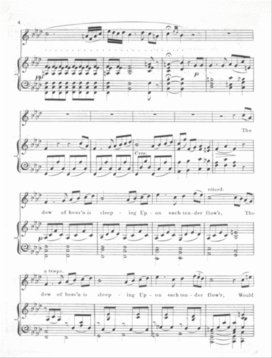The Stars of Heaven are Gleaming Voice scores gallery preview page 3