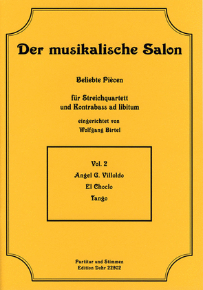 Book cover for El Choclo -Tango- (für Streichquartett)