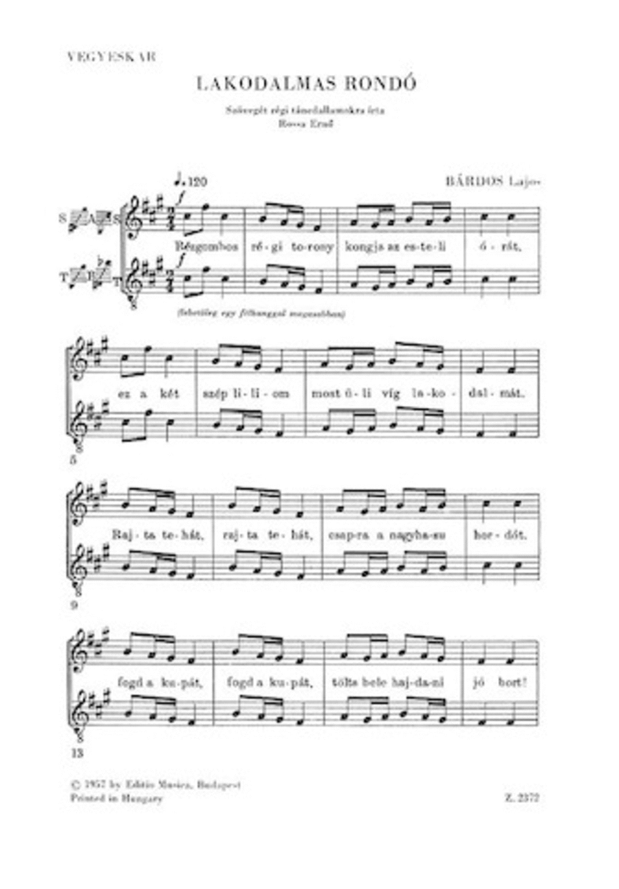 Lakodalmas RondO A Cappella scores gallery preview page 1