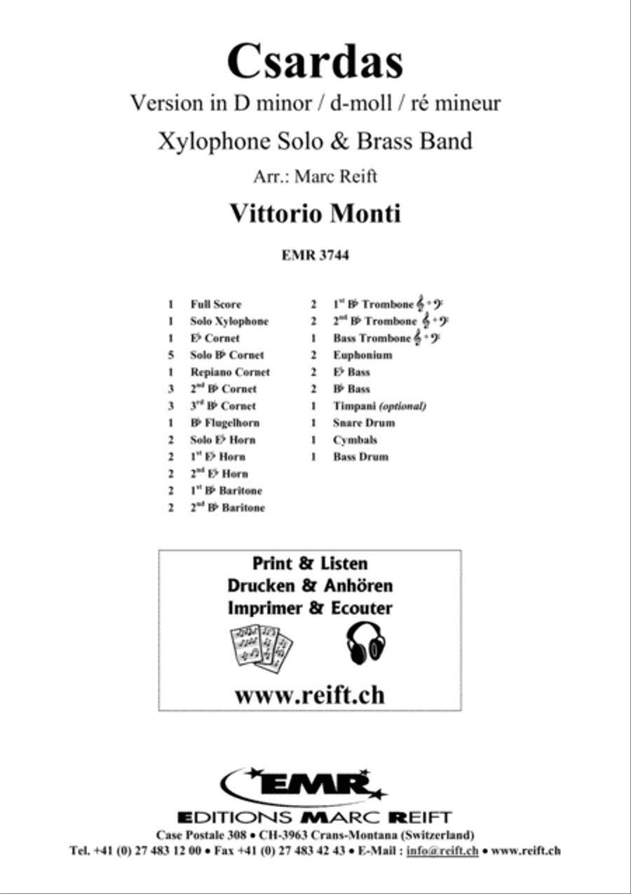 Csardas Brass Band scores gallery preview page 2
