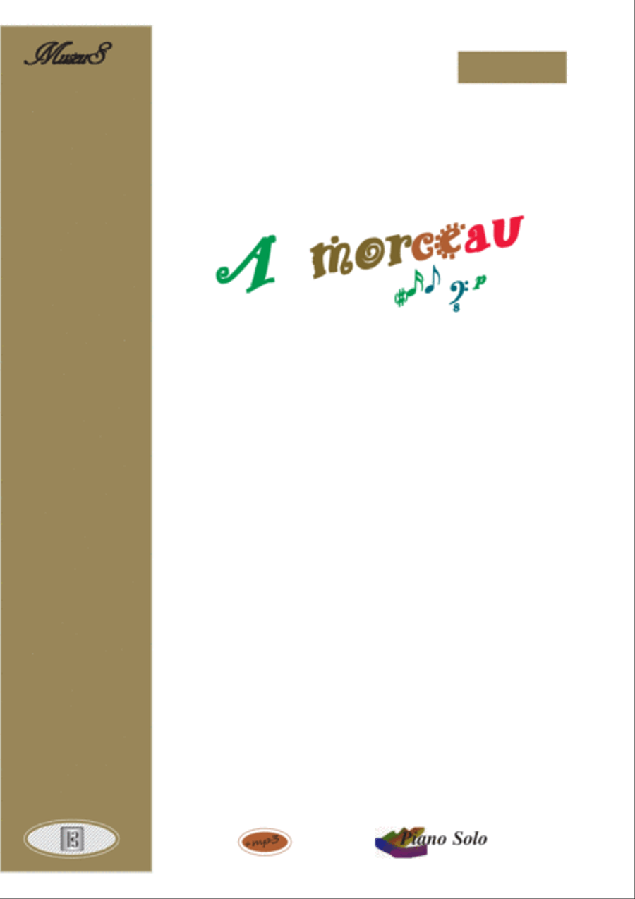 A Morceau Piano Solo scores gallery preview page 1