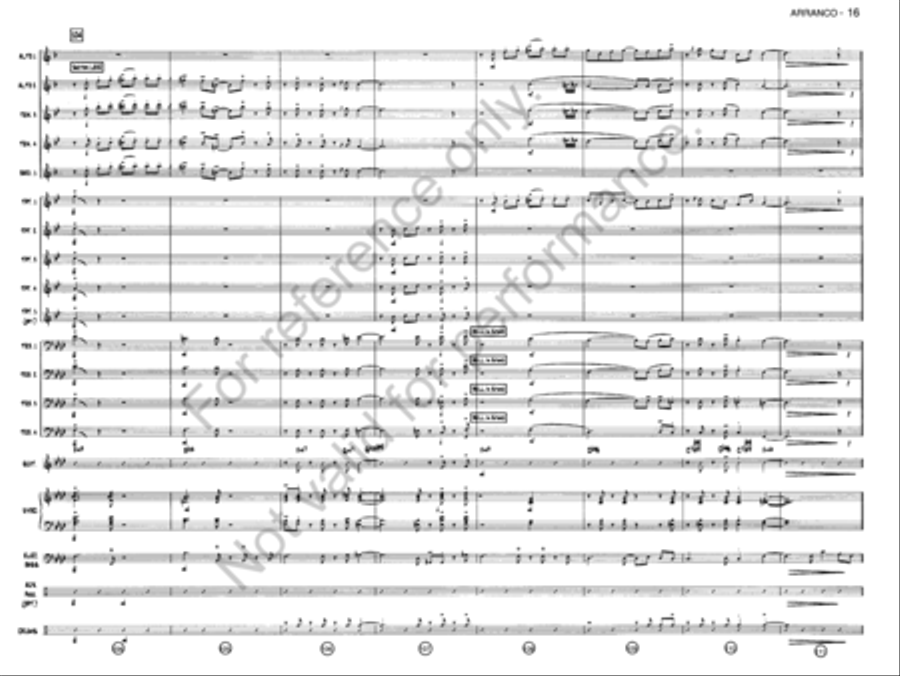 Arranco Arranco Jazz Ensemble scores gallery preview page 15
