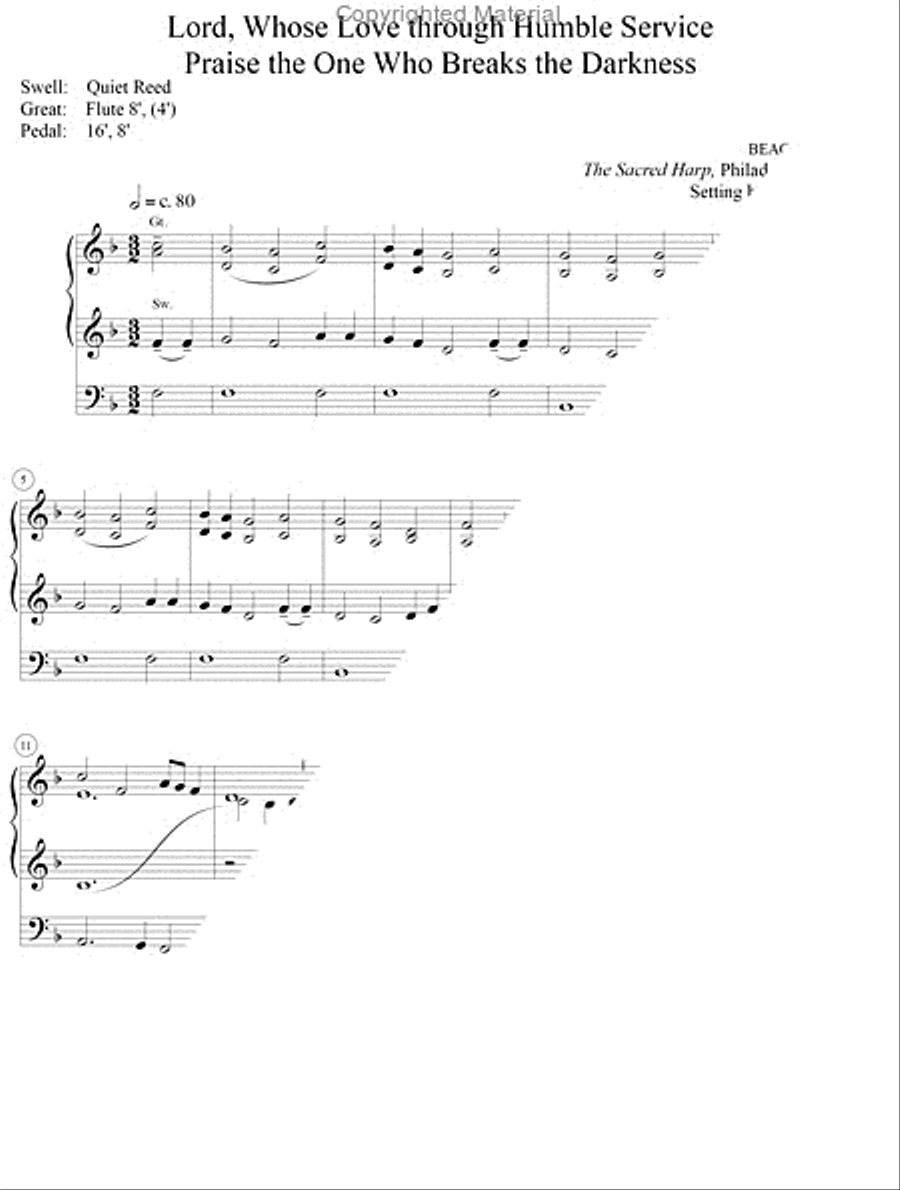 Twenty-Six Hymn Introductions Organ scores gallery preview page 2