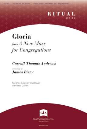Gloria from "A New Mass for Congregations" - Instrument edition