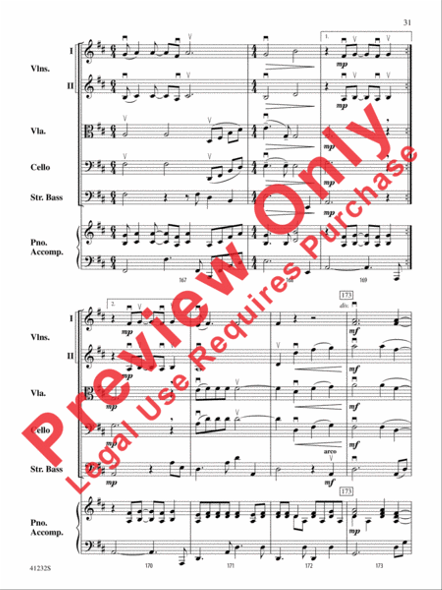 Pippin String Orchestra scores gallery preview page 32