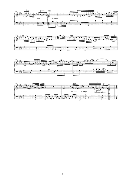 Platti - Harpsichord (or Piano) Sonata No.6 in E major Op.1 CSPla9 image number null