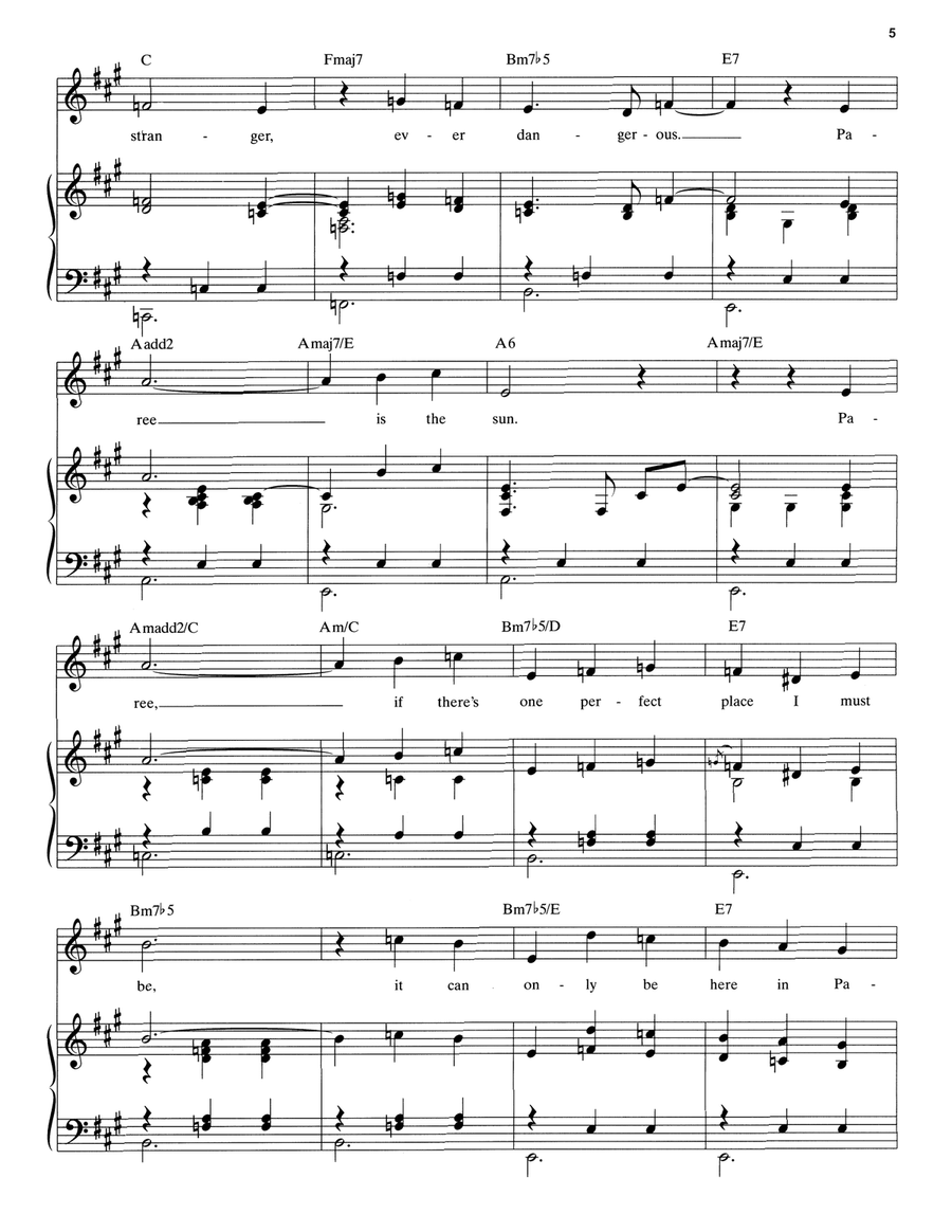 Melodie De Paris Melodie De Paris Voice scores gallery preview page 5