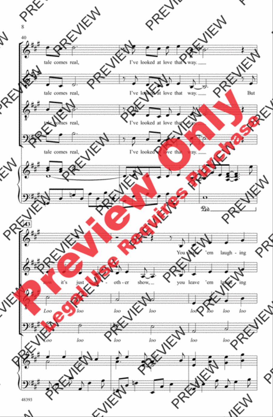 Both Sides Now 4-Part scores gallery preview page 8
