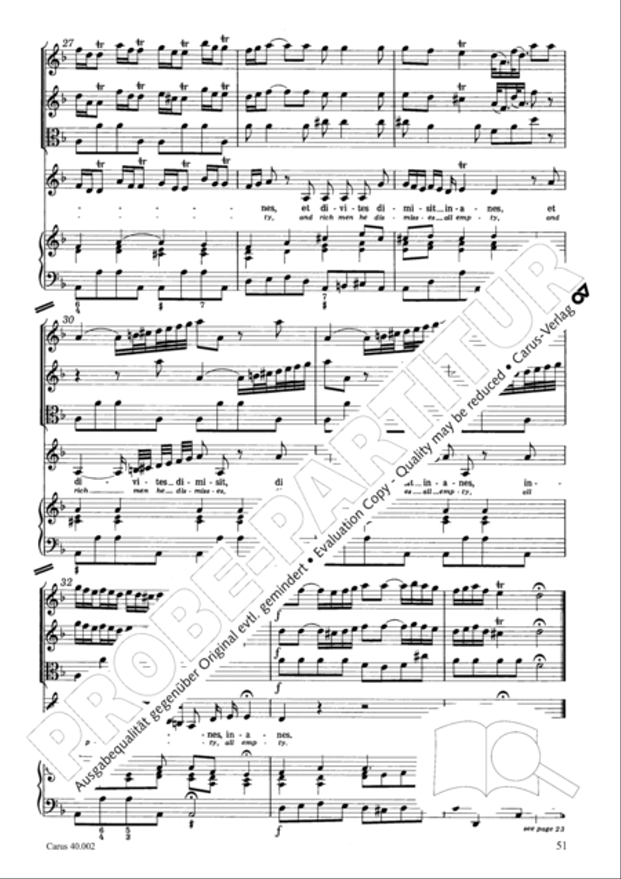 Magnificat Magnificat SA scores gallery preview page 56