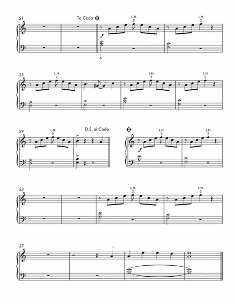 God Rest Ye Merry, Gentlemen Trio (Easy Piano Trio) Easy Piano scores gallery preview page 3
