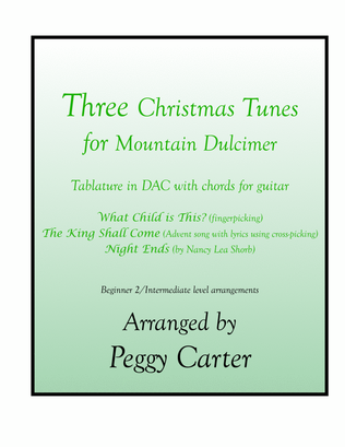 Three Christmas Tunes for Mt. Dulcimer in DAC