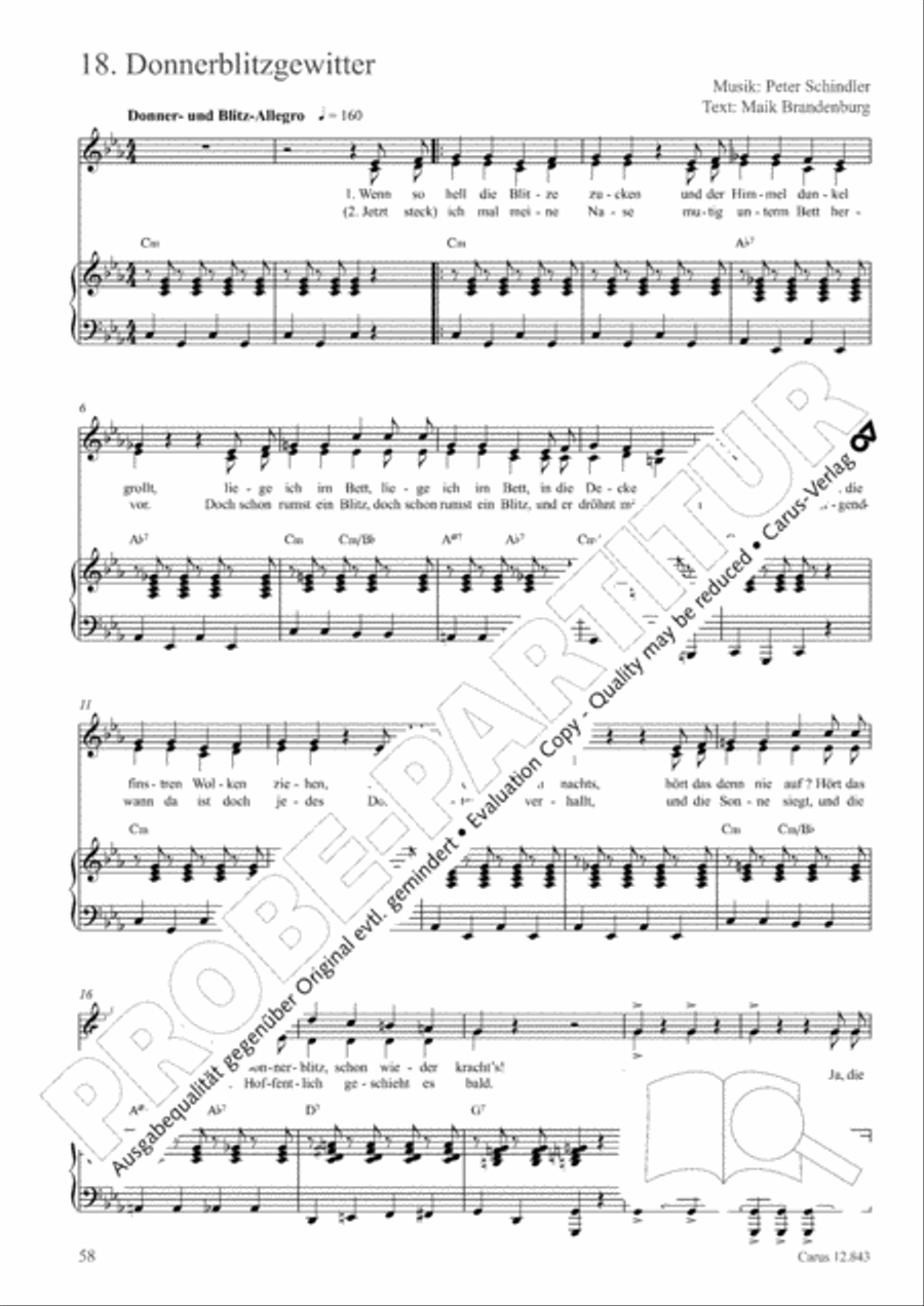 Gruselsongs, Band 1 Score scores gallery preview page 59