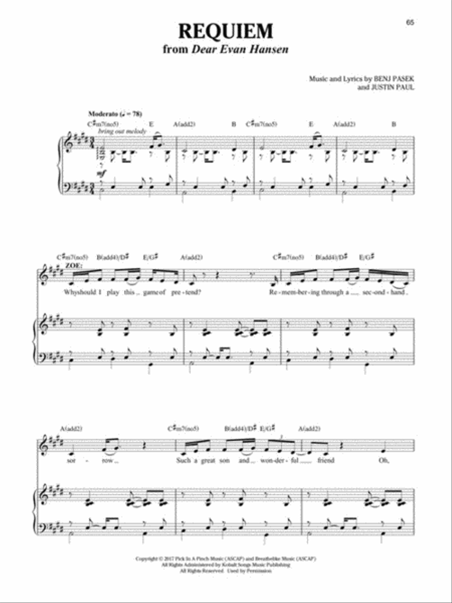 Singer's Musical Theatre Anthology Trios Voice scores gallery preview page 8