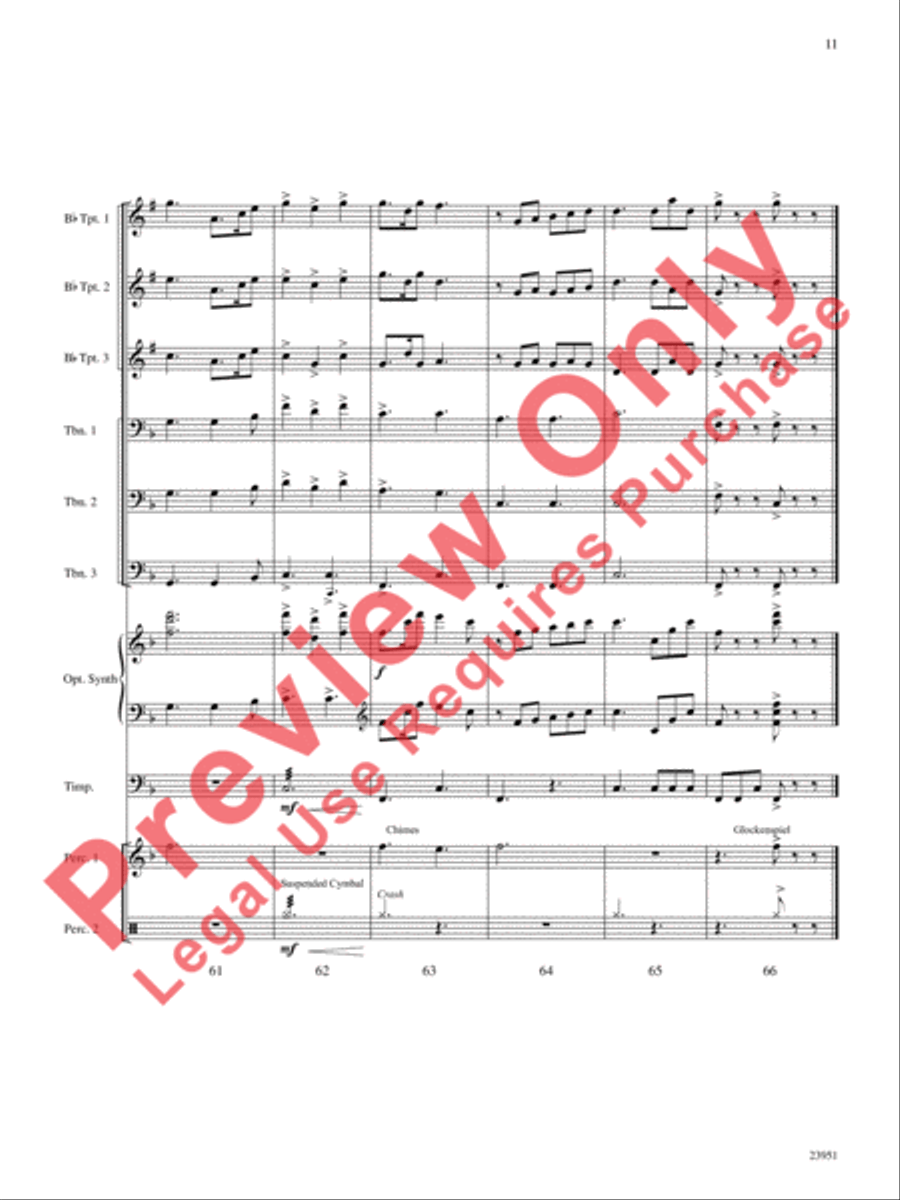 Alleluia Fanfare Alleluia Fanfare Choir scores gallery preview page 12