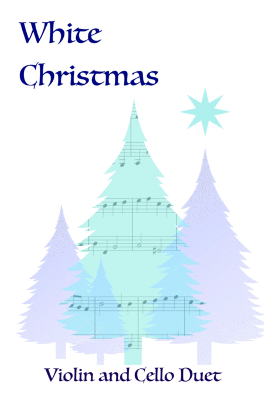 White Christmas String Duet scores gallery preview page 1