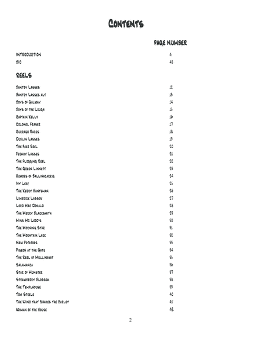 Celtic Harmonica Reels Harmonica scores gallery preview page 3