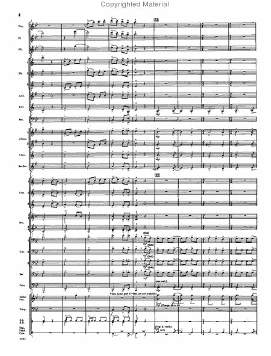 Centuria Concert Band scores gallery preview page 7