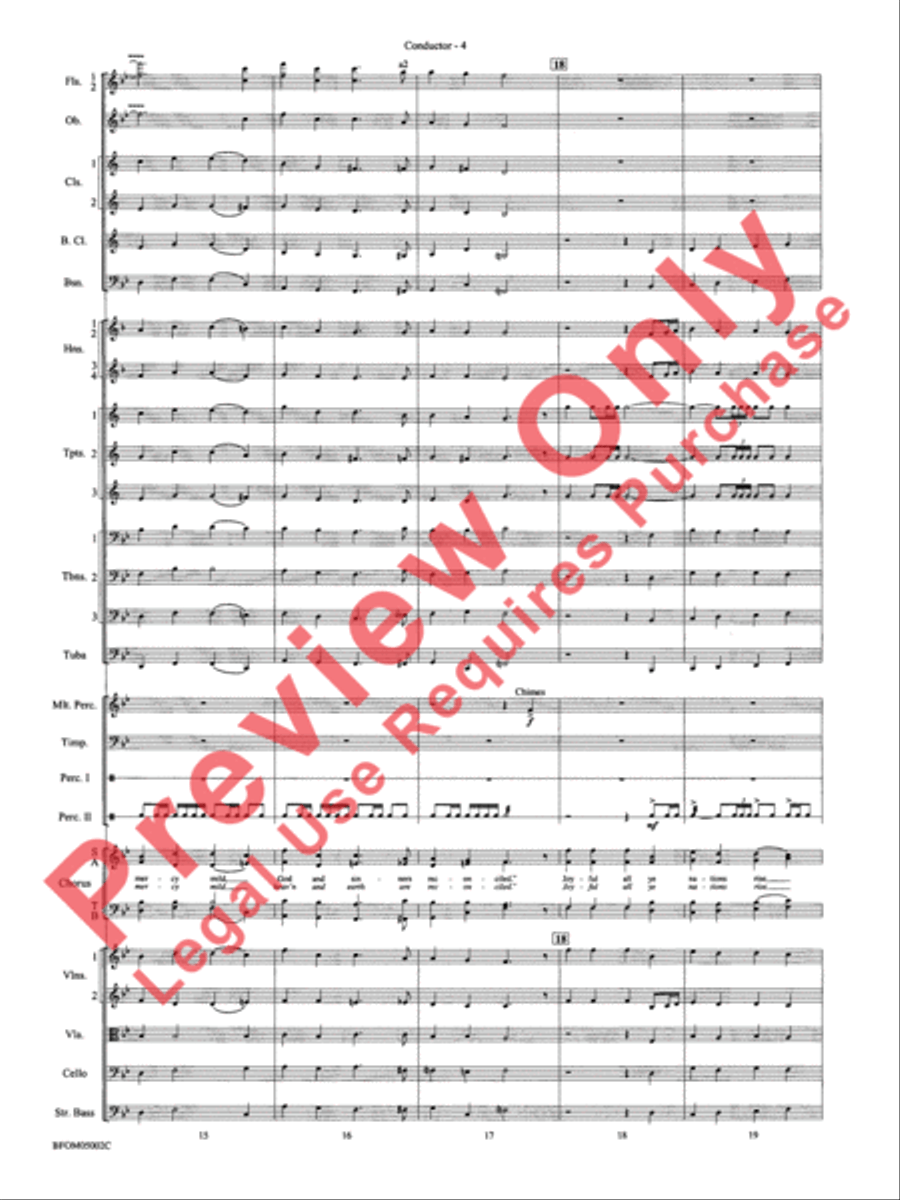 A Festival of Carols Full Orchestra scores gallery preview page 7