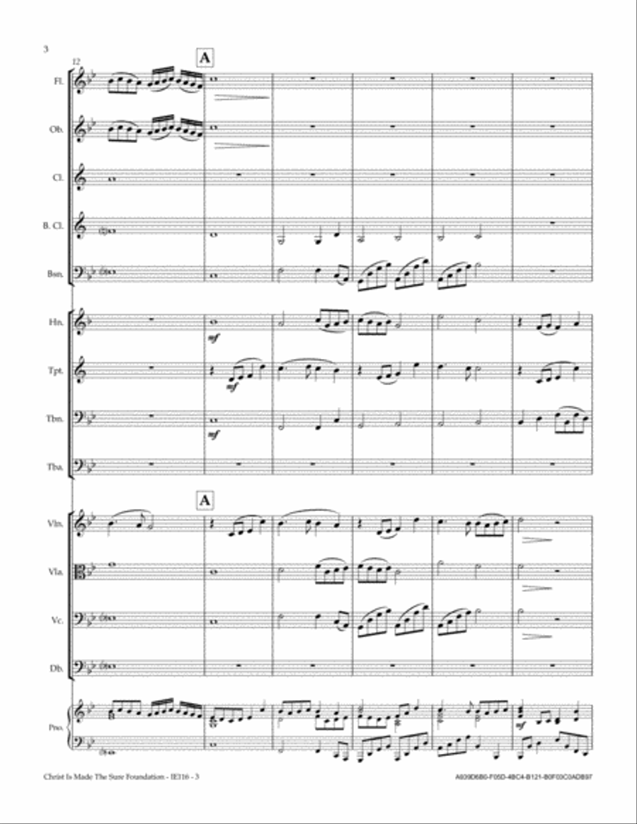 Christ Is Made The Sure Foundation Full Orchestra scores gallery preview page 4