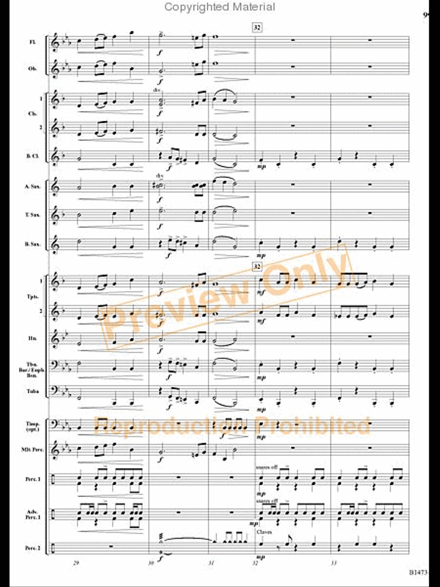 Antiphon Antiphon Concert Band scores gallery preview page 8