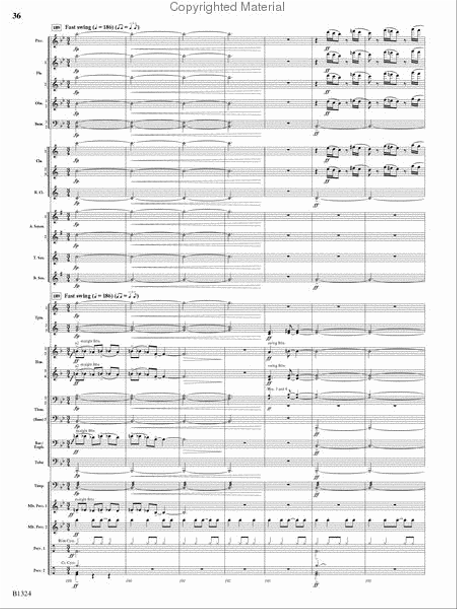 Fusion Concert Band scores gallery preview page 35