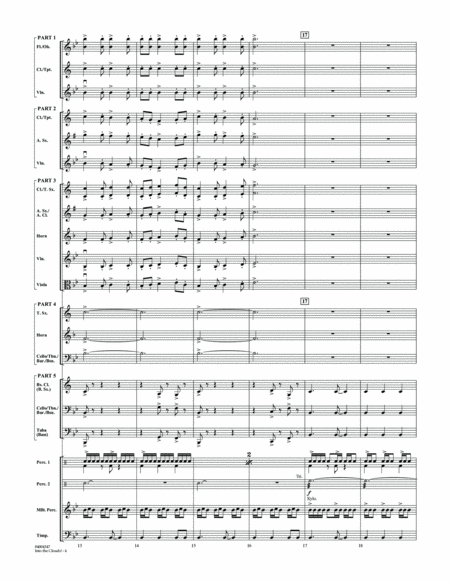 Into the Clouds! - Conductor Score (Full Score)