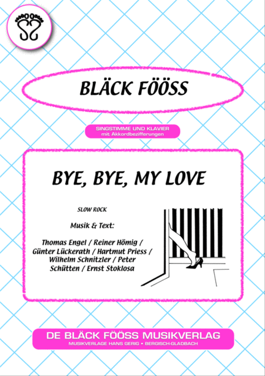 Bye, Bye, my Love Voice scores gallery preview page 1