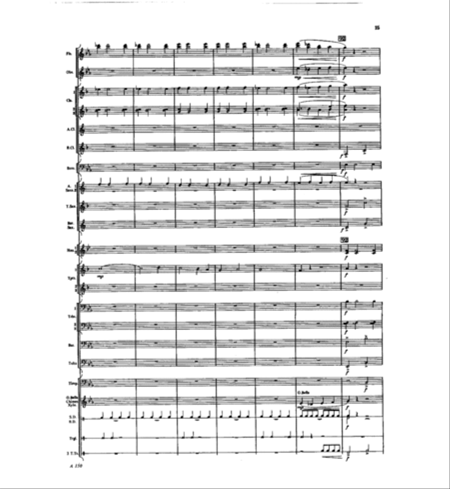 Ritual and Capriccio Concert Band scores gallery preview page 15