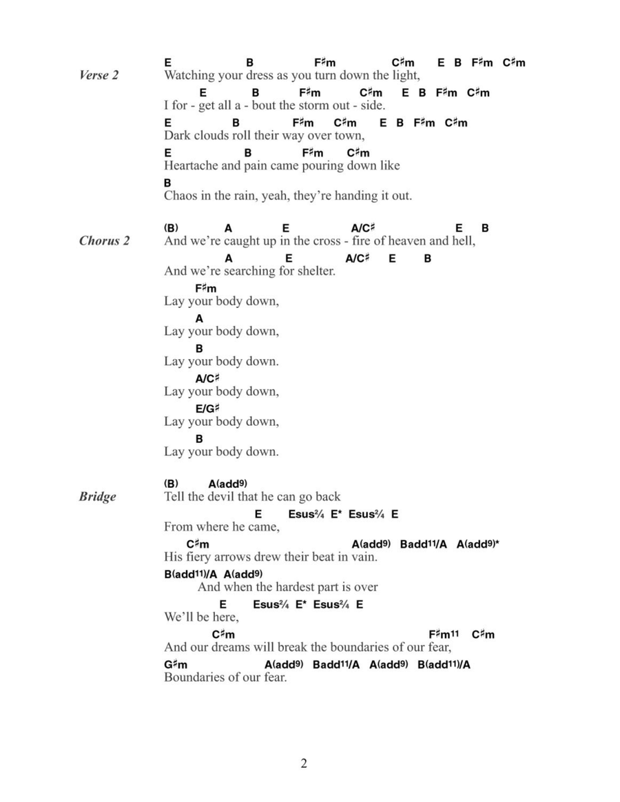 Crossfire Acoustic Guitar scores gallery preview page 2