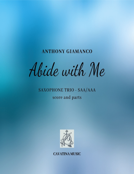 Abide with Me (saxophone trio) image number null