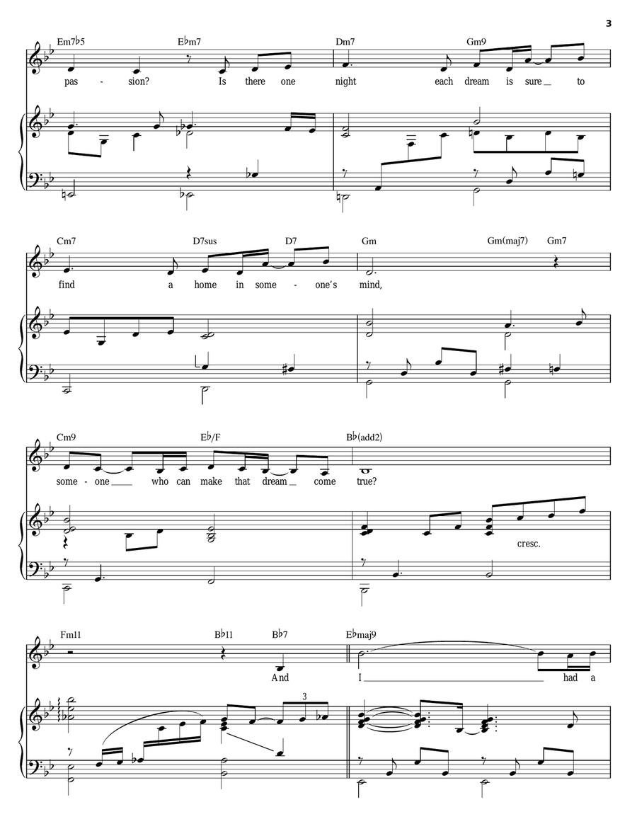 Where Does Love Go? Piano, Vocal scores gallery preview page 3