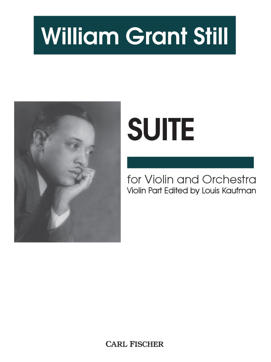 Suite for Violin and Orchestra Orchestra scores gallery preview page 1